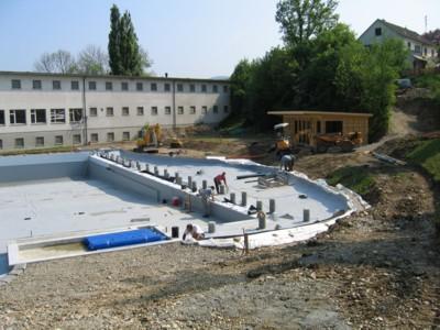 Die Badi wurde von Januar bis Juni 2007 umgebaut.