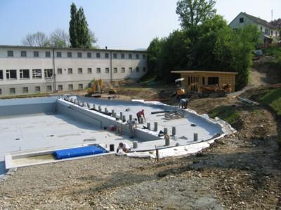 Die Badi wurde von Januar bis Juni 2007 umgebaut.