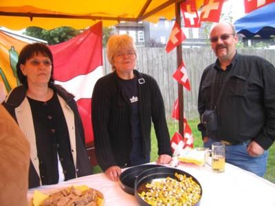 Die Basler-Läckerli und Ricola-Bummeli waren schnell weg