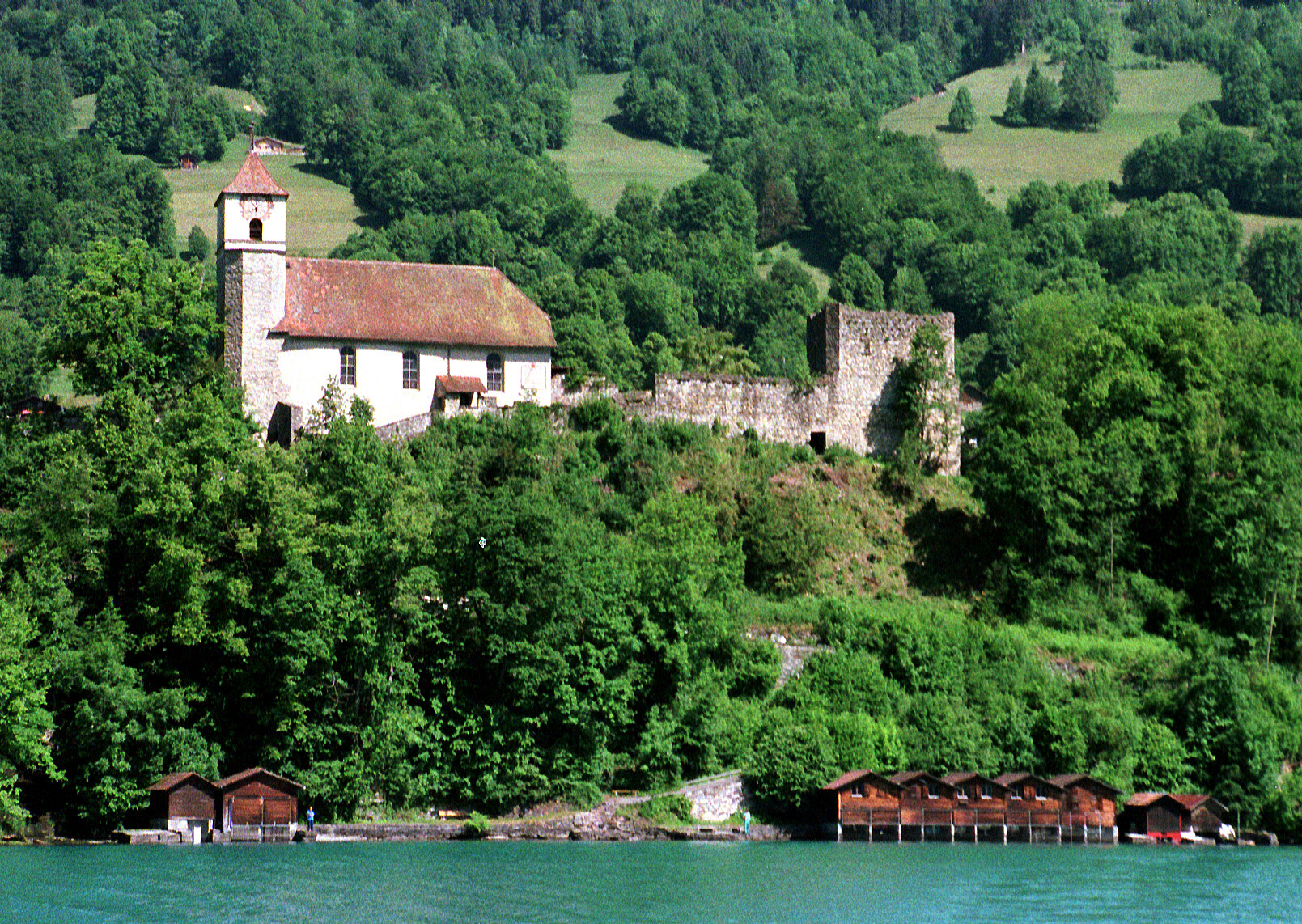 Blick vom Brienzersee.