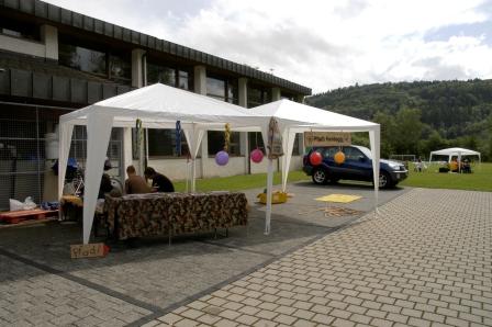 Pfadi-Pavillons beim Schulhaus