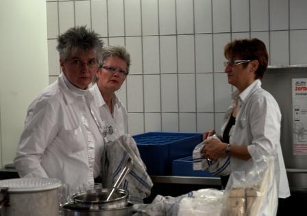 Servicepersonal im Einsatz