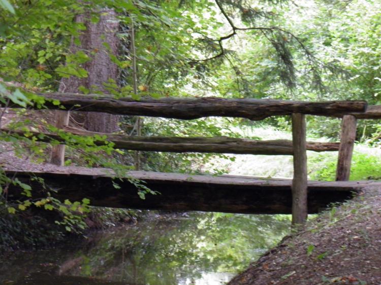 Holzbrücke
