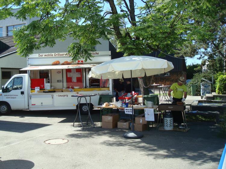 mobiler Grillservice beim Festplatz