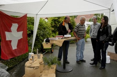 Besucher im Quartier Vorbühl/Mühlacher/Neuwis