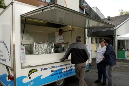Fischknusperli-Stand