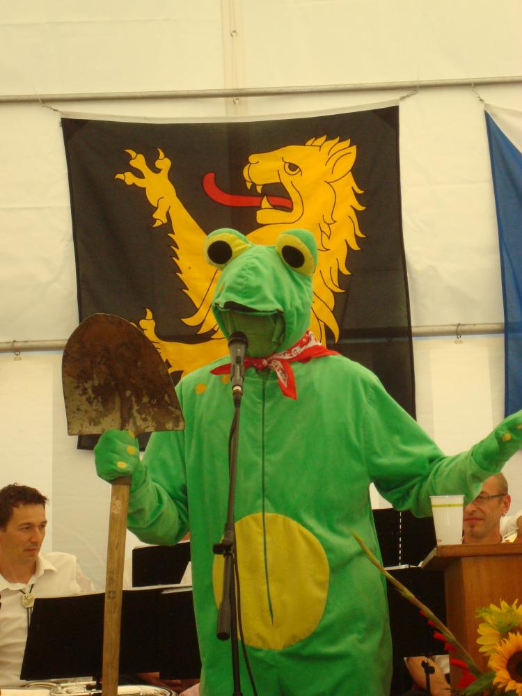Überraschungsgast Frosch Othmar vom Eigental3