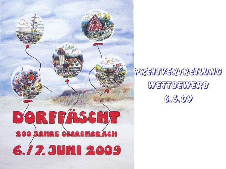 Tafel Prämierung Wettbewerb