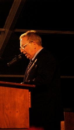 Begrüssung und Ansprache von Gemeindepräsident Bernhard Haas