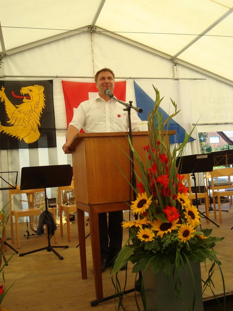 Ansprache Toni Brunner, Nationalrat Kanton St. Gallen und SVP Präsident Schweiz