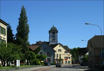 Ansicht der reformierten Kirche in Embrach