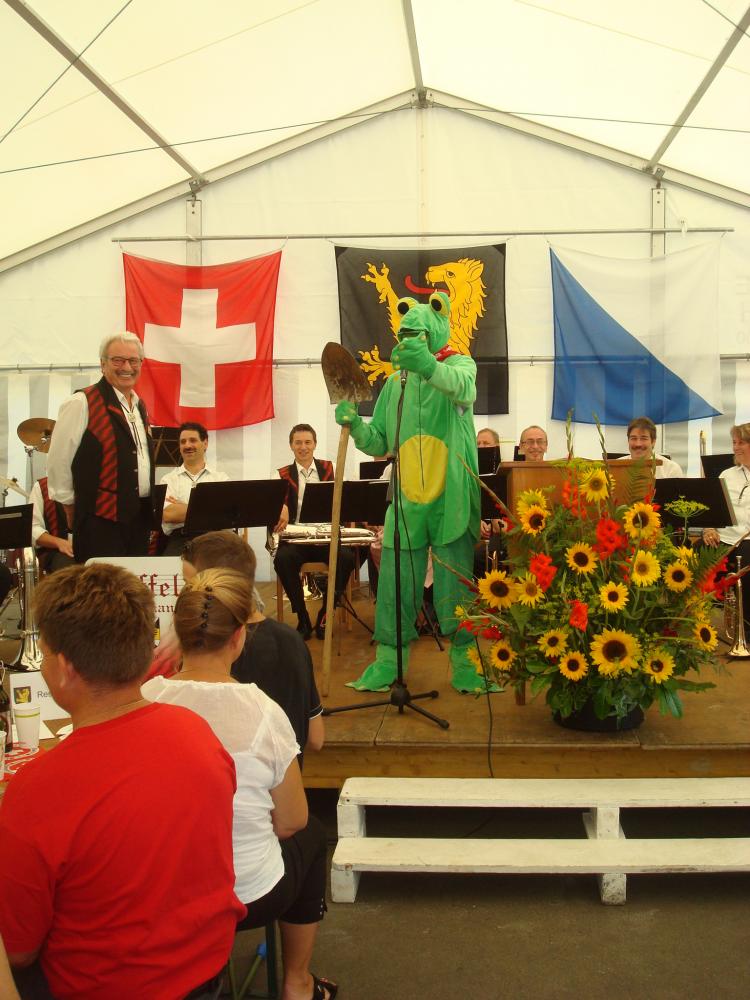 Überraschungsgast Frosch Othmar vom Eigental2
