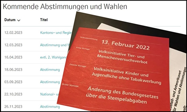 Abstimmungen und Wahlen - einzelne Daten