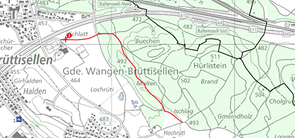 Sanierte Flurwege in Brüttisellen und Wangen