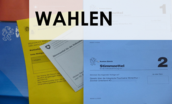 Symbolbild Wahlen (verschiedene Wahlzettel)