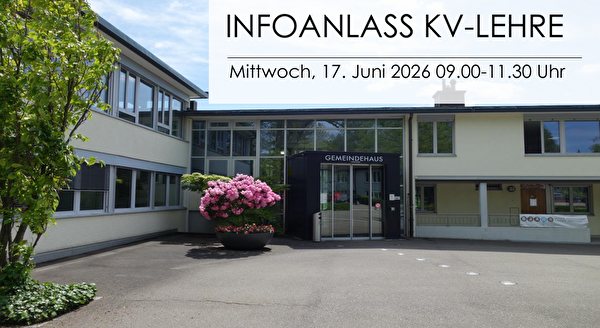 KV-Lehre Infoanlass