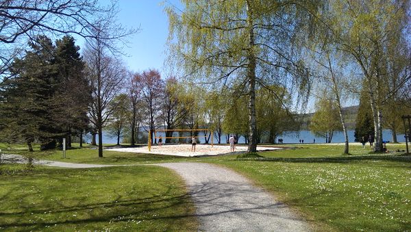 Beach-Volleyball-Feld