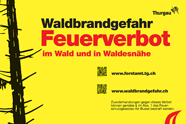 Plakat Feuerverbot