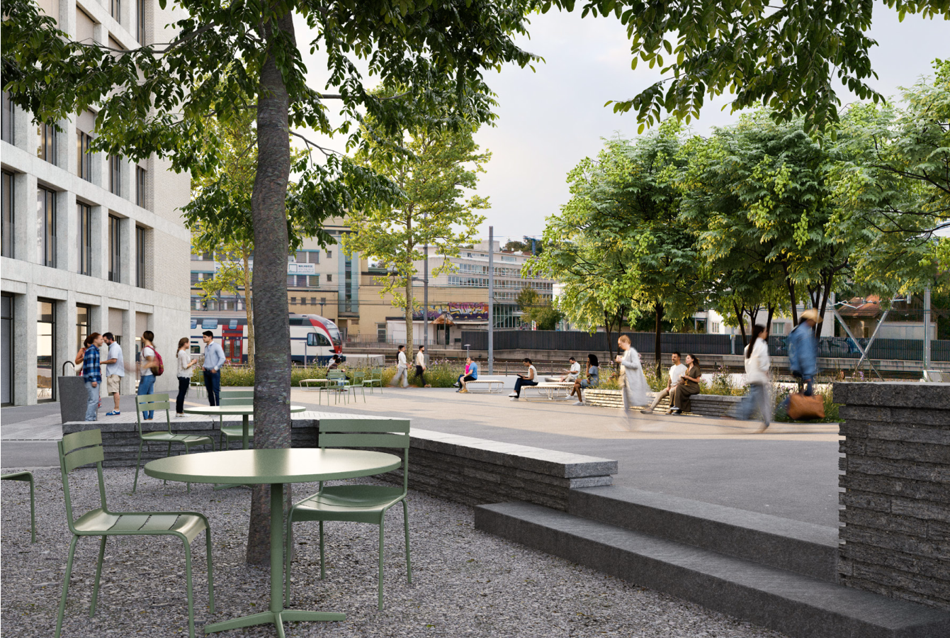 Visualisierung Rosenhofplatz