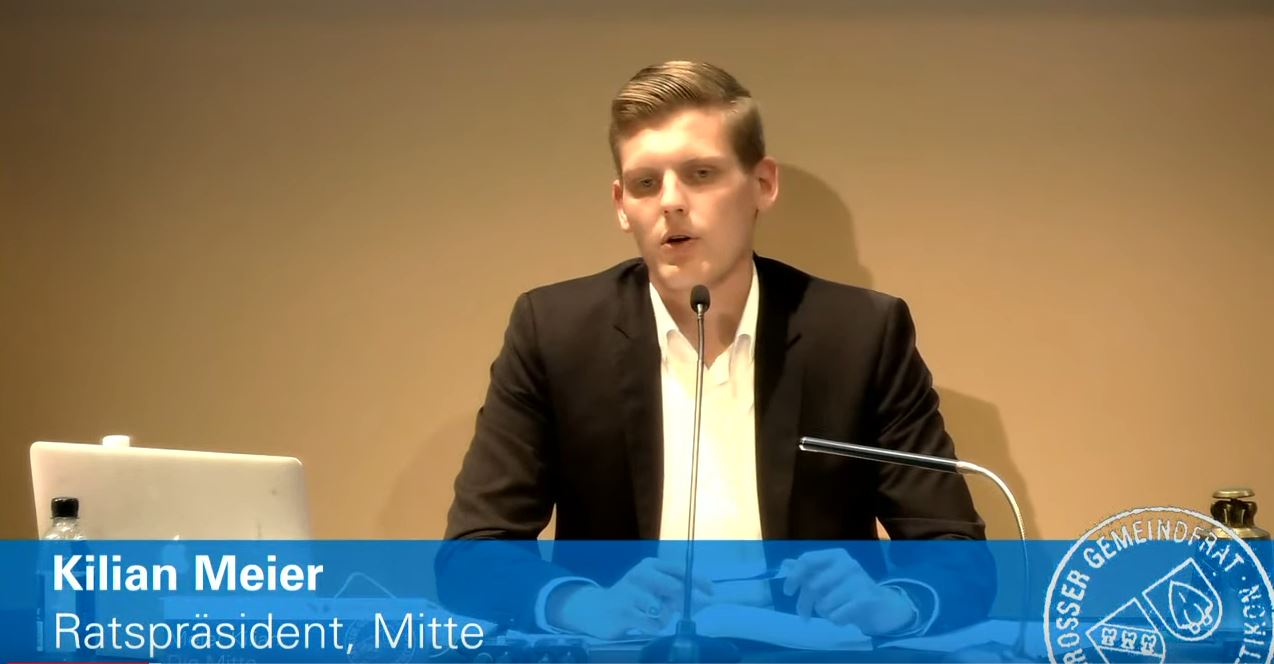 Ratspräsident Kilian Meier