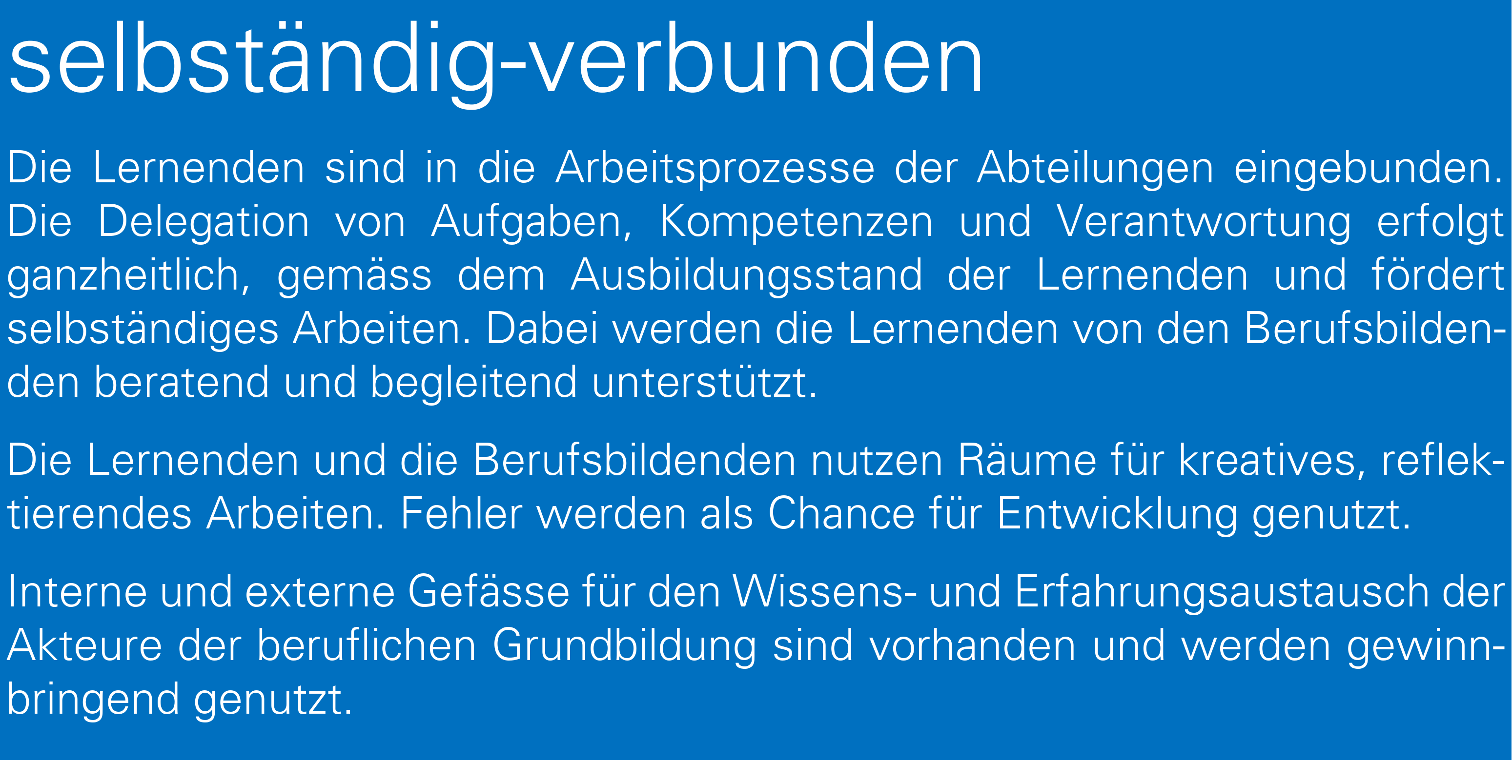 5 selbständig verbunden