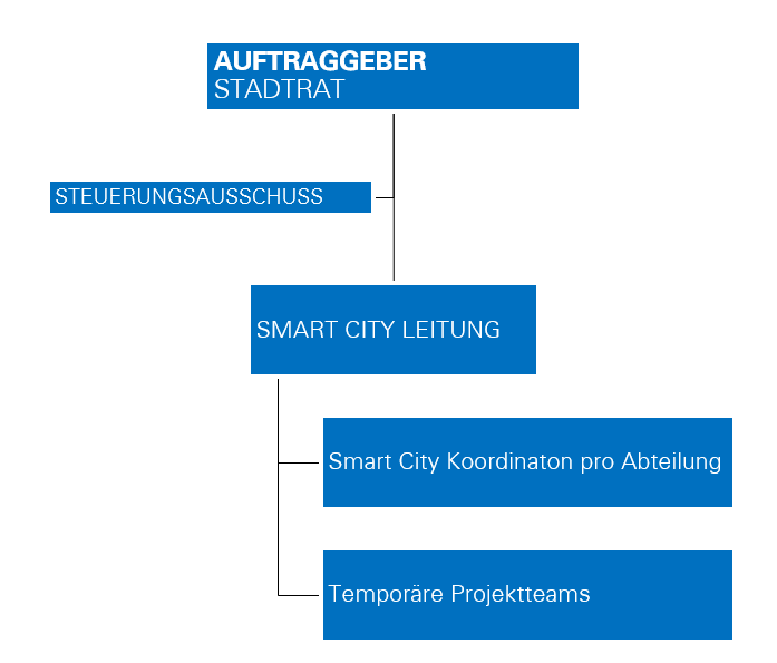 Smart City Organigramm