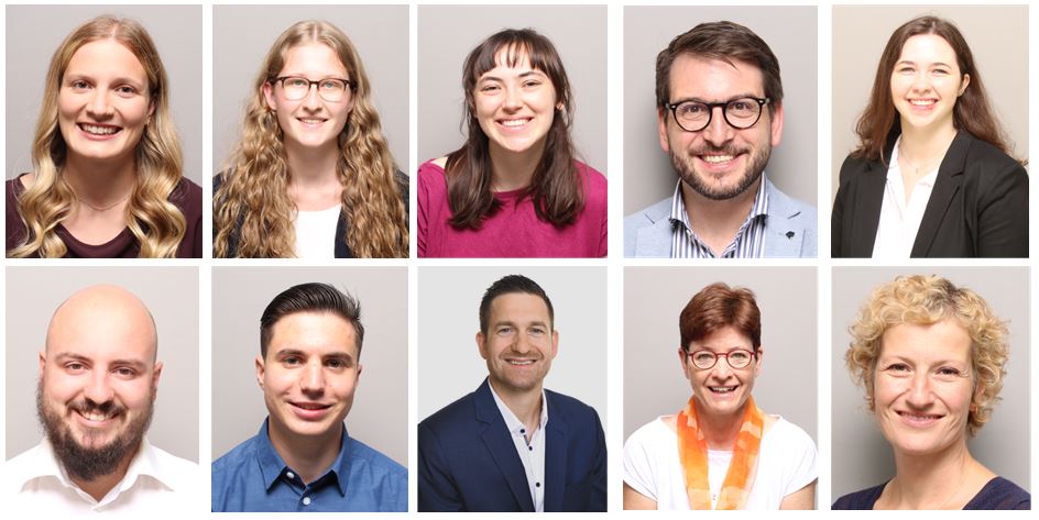 Gruppenmosaik neue Stapa