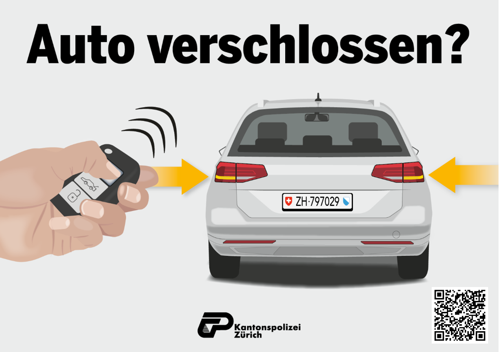 Grafik Auto verschliessen