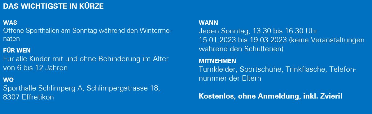 Wichtigstes in Kürze