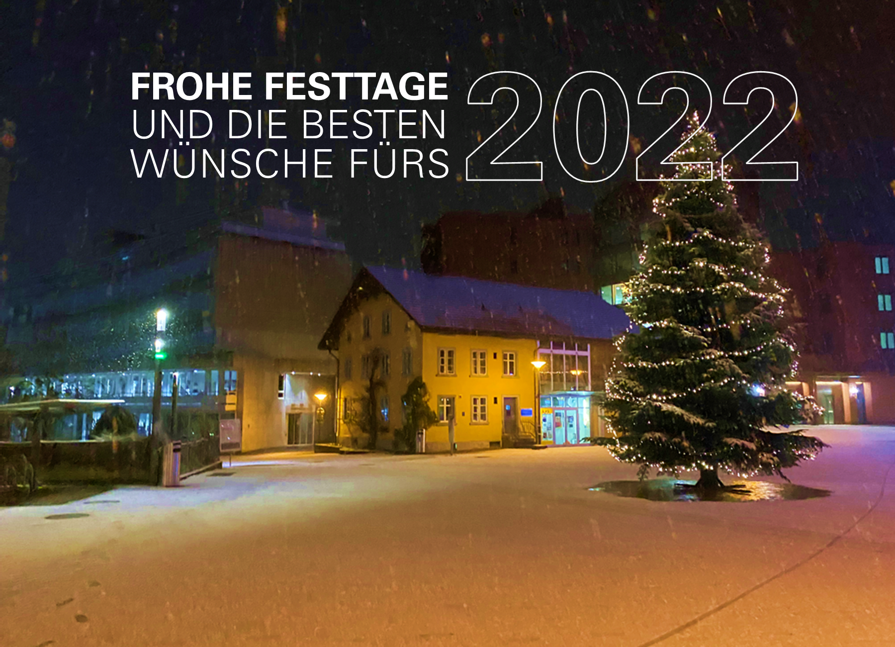 Frohe Festtage