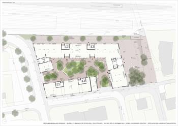 Privater Gestaltungsplan Rosenhof - Umgebungsgestaltung