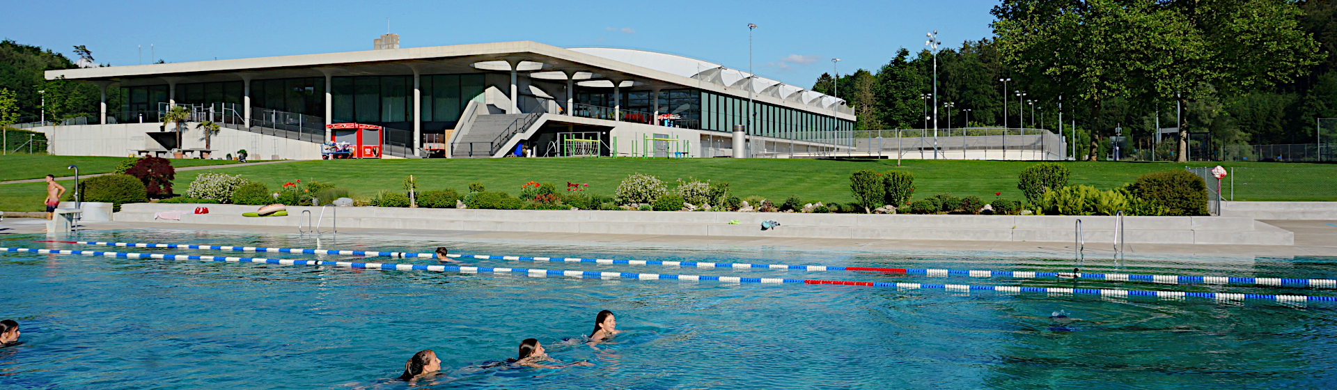 Sportzentrum Effretikon im Sommer
