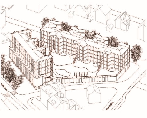 Privater Gestaltungsplan Bahnhofplatz - Visualisierung