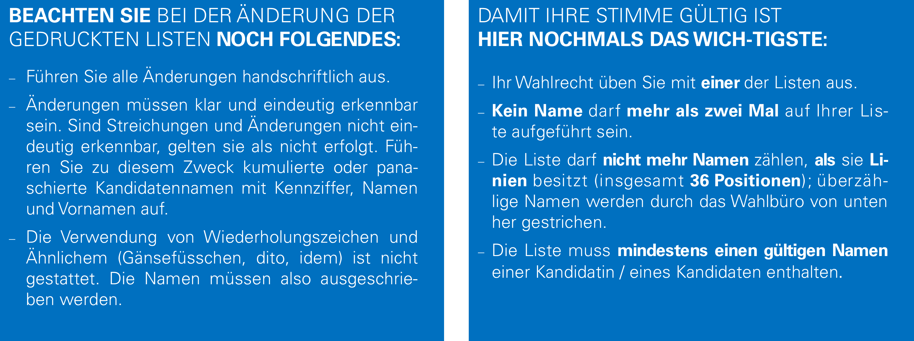 Das Wichtigste
