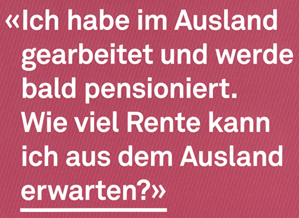 internationale Rentenberatung