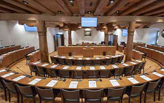 Kantonsratssaal im Rathaus Schwyz