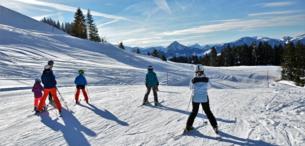 Perfekter Skitag im Sattel-Hochstuckli