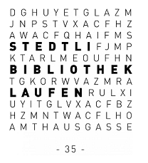 Logo der Stedtlibibliothek Laufen