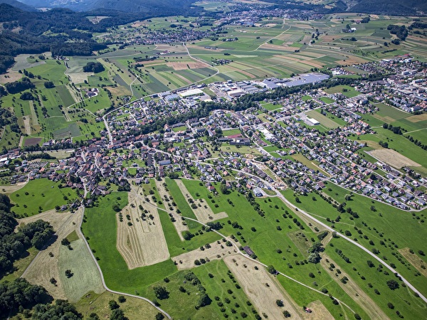 Flugbild Büsserach