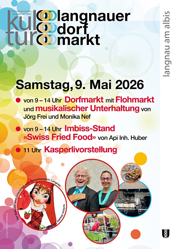 Flyer Dorfmarkt Mai