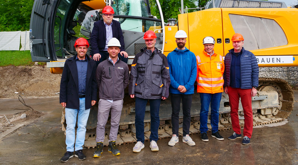 Die Verantwortlichen aus Politik, Verwaltung, Betrieb, Planung und Bau