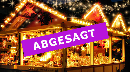 Weihnachtsmarkt abgesagt