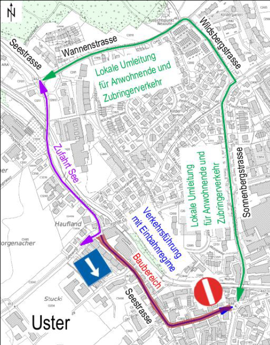 Verkehrsführung