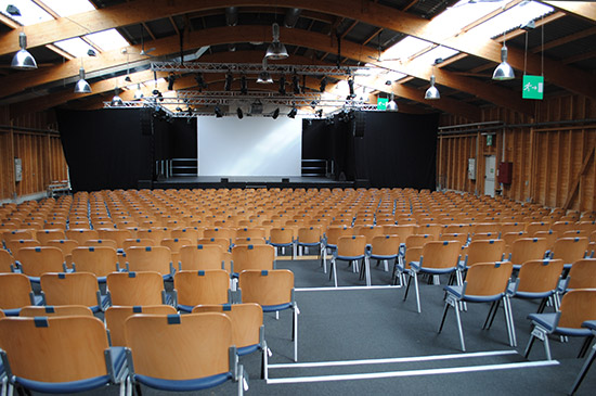 Landihalle hergerichtet