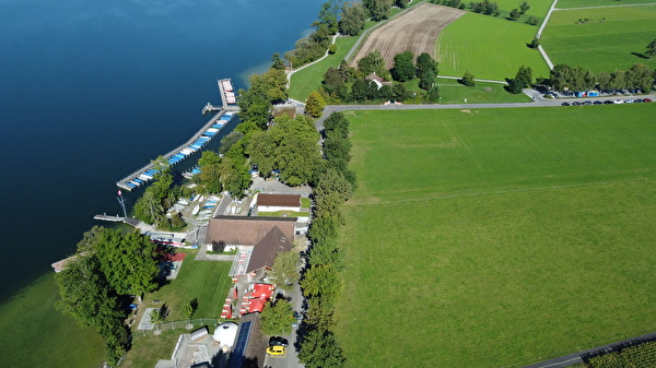 Drohnenansicht Ufer