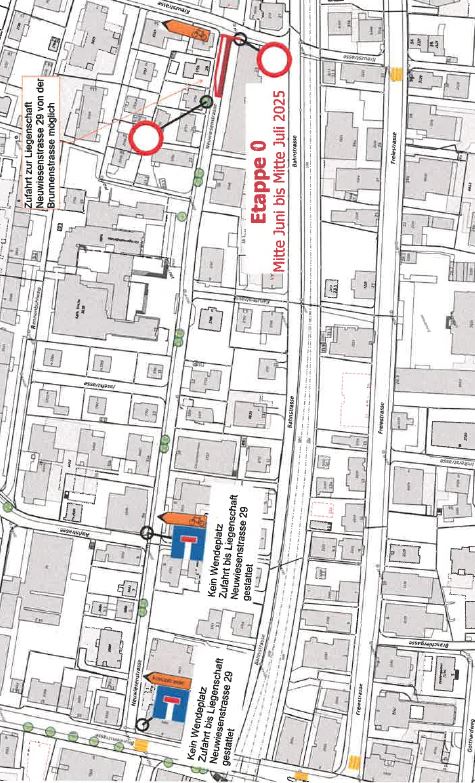 Übersicht Baustellenperimeter