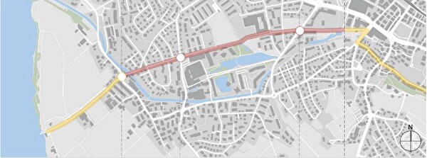 Plan mit Streckenübersicht