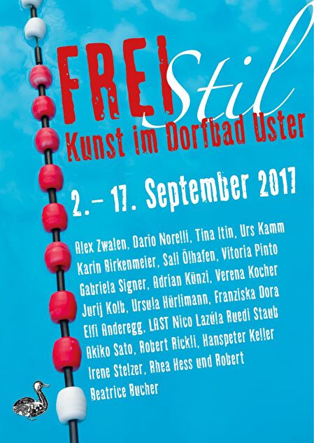 Plakat der Kunstausstellung.