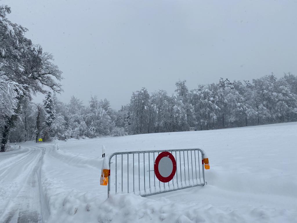 Gesperrte Strasse