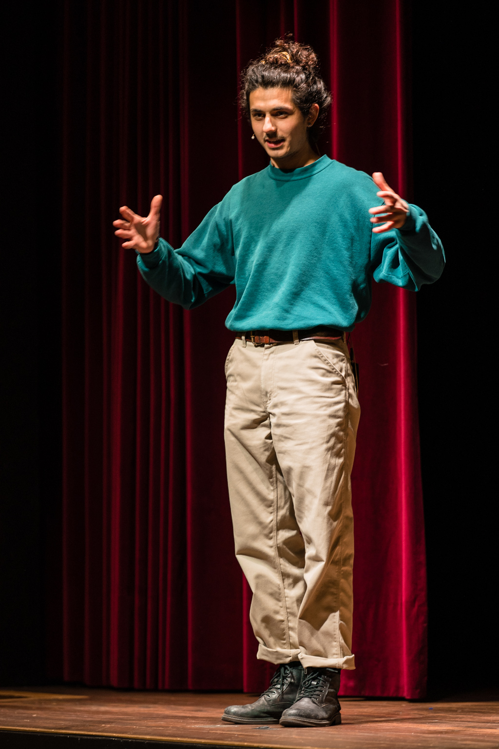 Jonas Balmer, Slampoet. 